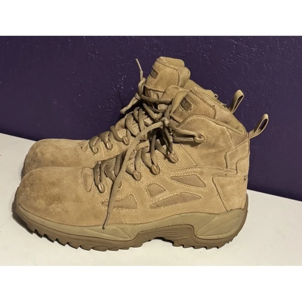Reebok Stealth Rapid Response Tactical Boot 11.5 W Combat RB8694 Safety Toe $174